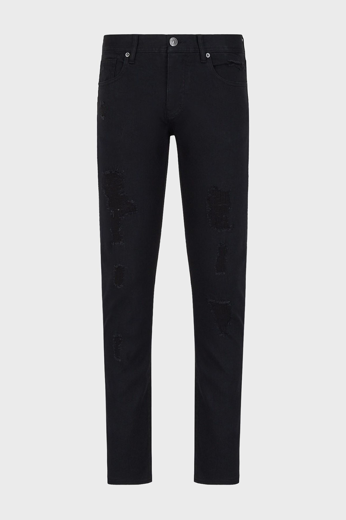 Armani Exchange J13 Pamuklu Normal Bel Slim Fit Jeans Erkek Kot Pantolon 3LZJ13 Z1AAZ 1200 SİYAH