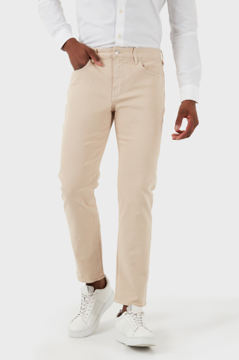 Armani Exchange J13 Slim Fit Yüksek Bel Jeans Erkek Kot Pantolon 3DZJ13 Z2AAZ 1792 BEJ - 2
