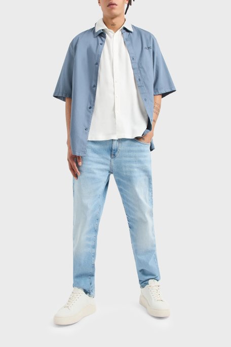 Armani Exchange J13 Streç Pamuklu Slim Fit Jeans Erkek Kot Pantolon 3DZJ13 Z1YFZ 1500 MAVİ - 1