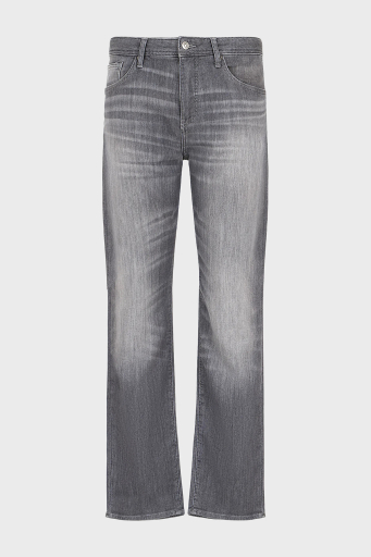 Armani Exchange J13 Yüksek Bel Slim Fit Jeans Erkek Kot Pantolon 3DZJ13 Z2TTZ 0903 GRİ - 12