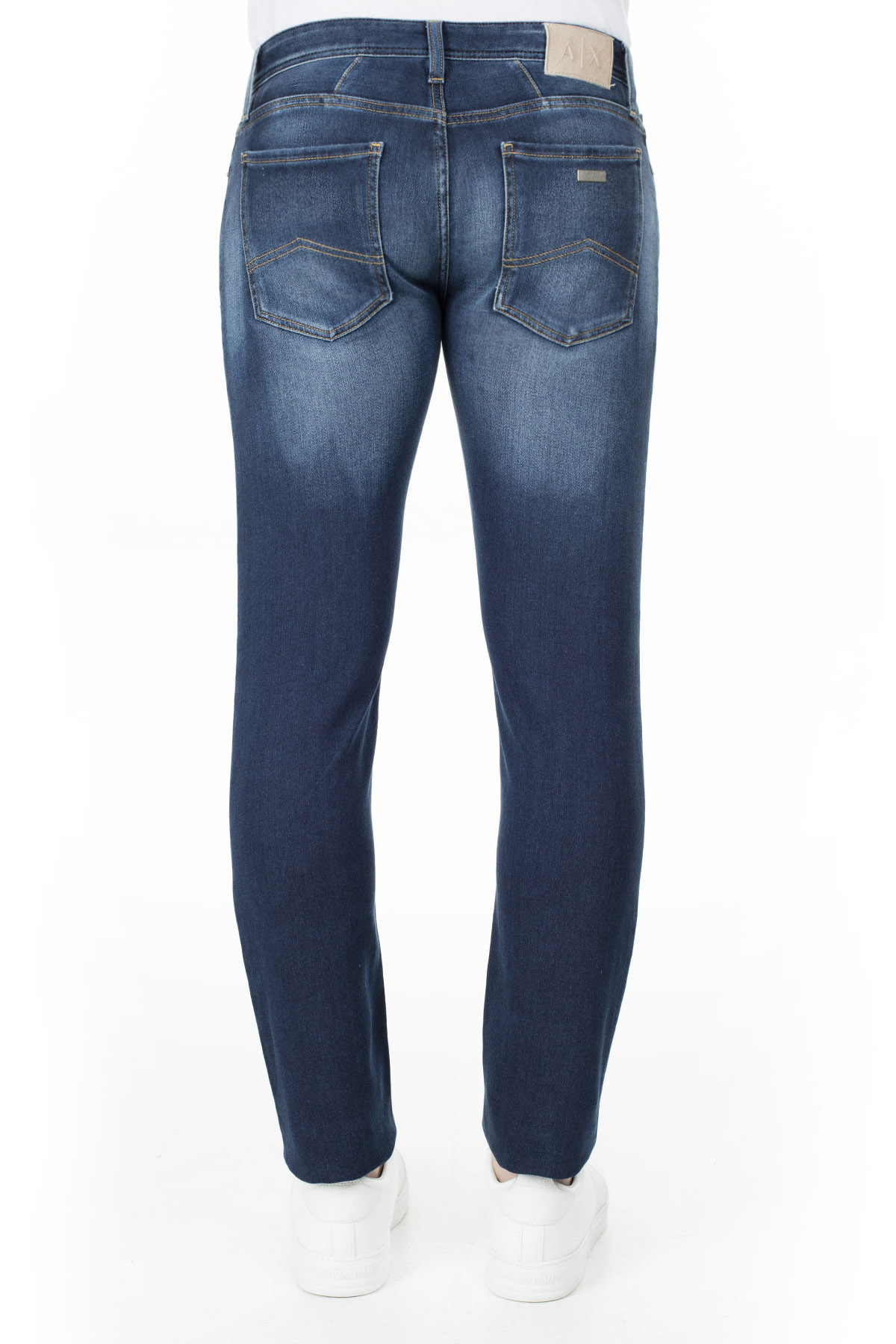 Armani Exchange J14 Jeans Erkek Kot Pantolon 3HZJ14 Z4QMZ 1500 LACİVERT