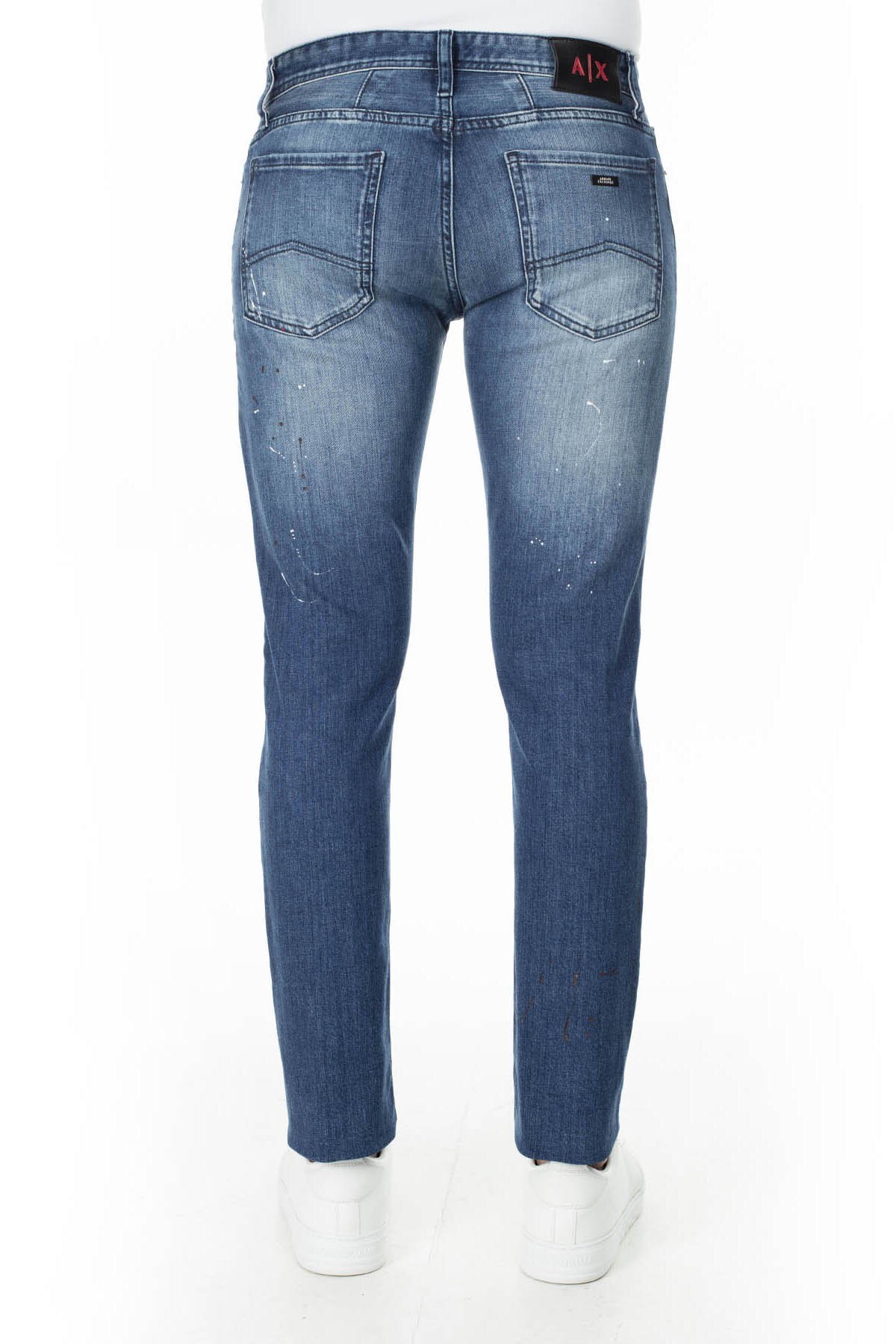 Armani Exchange J14 Jeans Erkek Kot Pantolon 3HZJ14 Z4ZCZ 1500 KOYU MAVİ