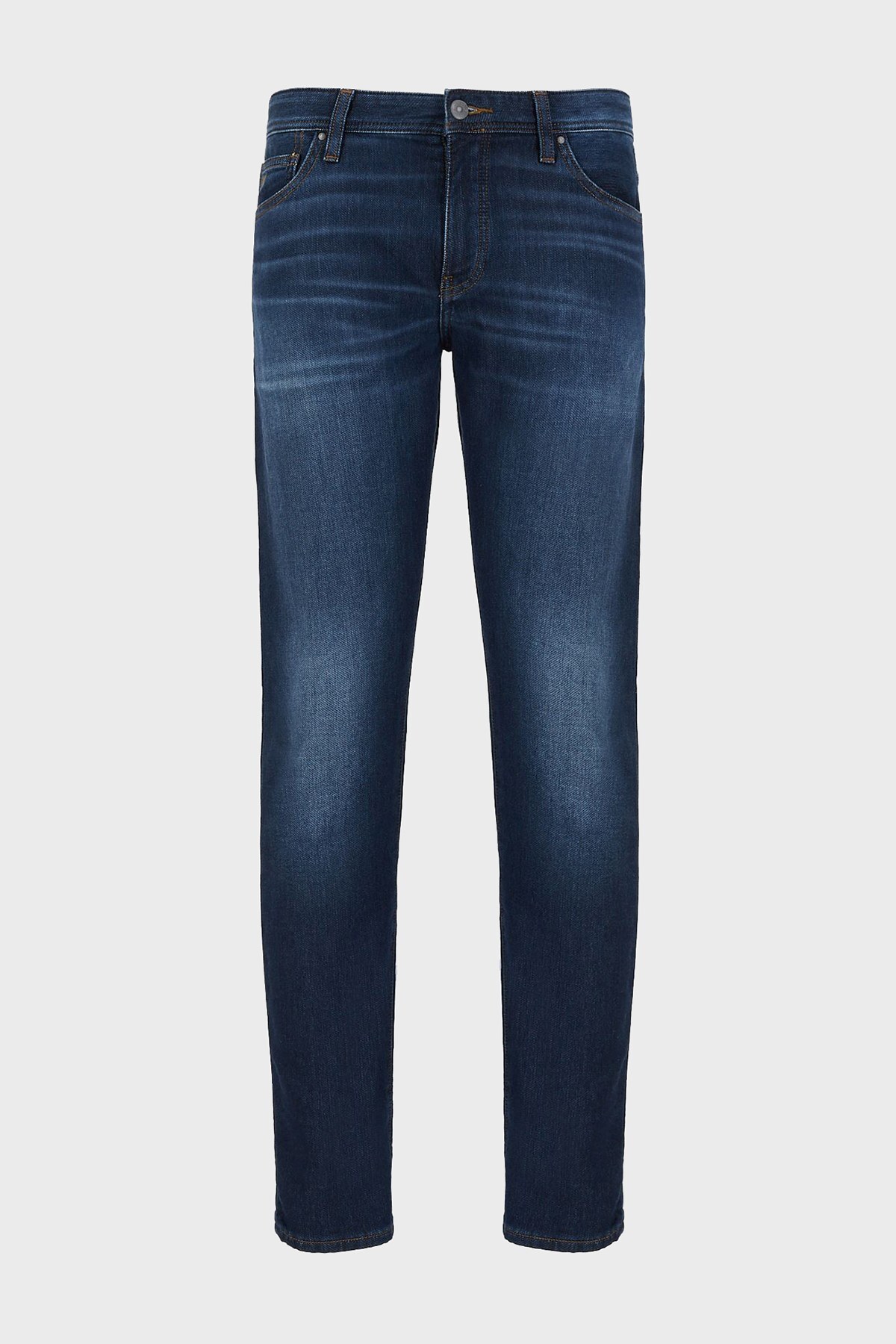 Armani Exchange Pamuklu Slim Fit J14 Jeans Erkek Kot Pantolon 6KZJ14 Z2P6Z 1500 LACIVERT