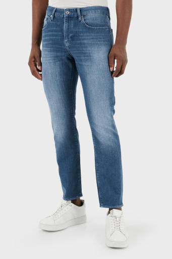 Armani Exchange J14 Normal Bel Slim Fit Jeans Erkek Kot Pantolon 3DZJ14 Z1TTZ 25EV MAVİ - 8