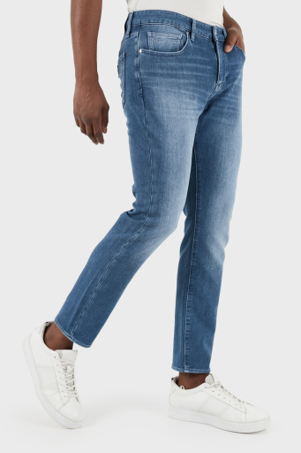 Armani Exchange J14 Normal Bel Slim Fit Jeans Erkek Kot Pantolon 3DZJ14 Z1TTZ 25EV MAVİ - 9
