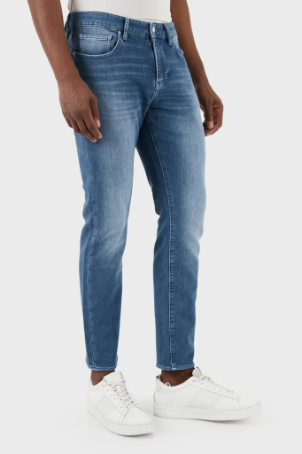Armani Exchange J14 Normal Bel Slim Fit Jeans Erkek Kot Pantolon 3DZJ14 Z1TTZ 25EV MAVİ - 14