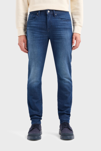 Armani Exchange J14 Normal Bel Slim Fit Jeans Erkek Kot Pantolon 3DZJ14 Z1TTZ 25EX LACİVERT - 2