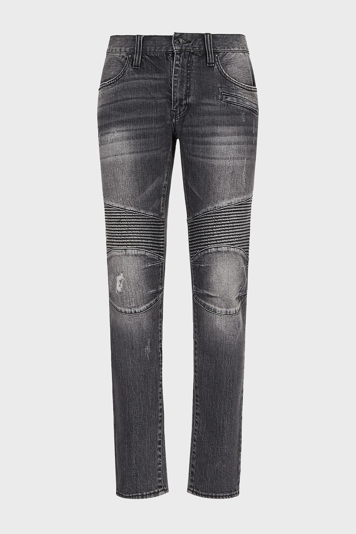 Armani Exchange J27 Streç Pamuklu Normal Bel Skinny Fit Jeans Erkek Kot Pantolon 3LZJ27 Z5KQZ 0903 GRİ