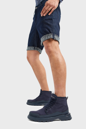 Armani Exchange J65 Streç Regular Fit Cepli Kot Erkek Short 3DZJ65 Z1XKZ 25FR LACİVERT - 8