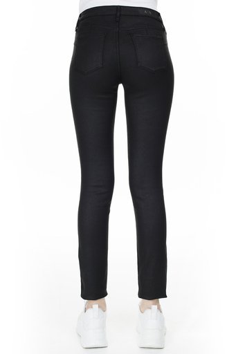 Armani Exchange J69 Jeans Bayan Kot Pantolon 6GYJ69 Y2MEZ 1200 SİYAH - 4