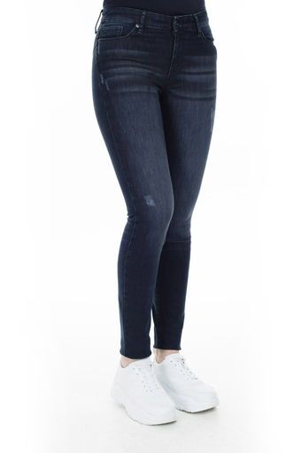 Armani Exchange J69 Jeans Bayan Kot Pantolon S 6GYJ69 Y2HJZ 1500 İNDİGO - 3