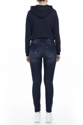 Armani Exchange J69 Jeans Bayan Kot Pantolon S 6GYJ69 Y2HJZ 1500 İNDİGO - 5