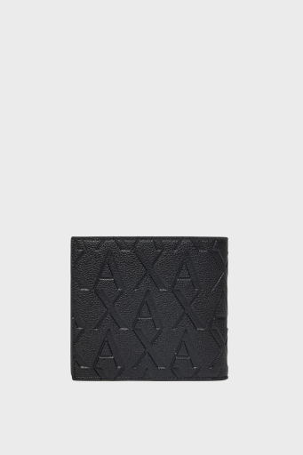 Armani Exchange Kabartmalı Logo Baskılı Erkek Cüzdan Takım XM001273 AF12133 UC001 SİYAH - 3