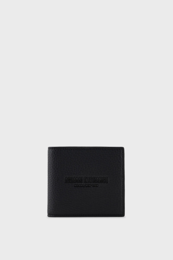 Armani Exchange Kabartmalı Logo Baskılı Erkek Cüzdan XM000168 AF11931 UC001 SİYAH - 1