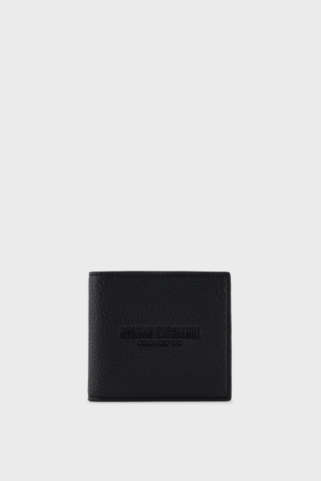 Armani Exchange Kabartmalı Logo Baskılı Erkek Cüzdan XM000168 AF11931 UC001 SİYAH - 1