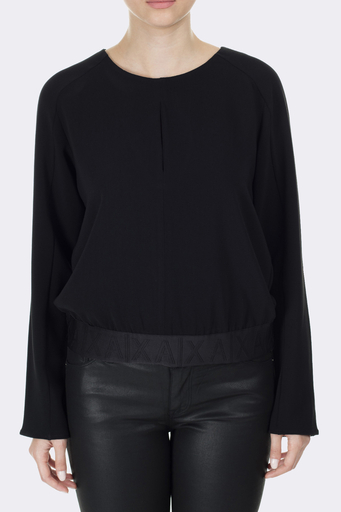 Armani Exchange Bayan Bluz 6GYH17 YND9Z 1200 SİYAH - 1