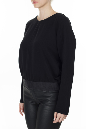 Armani Exchange Bayan Bluz 6GYH17 YND9Z 1200 SİYAH - 3