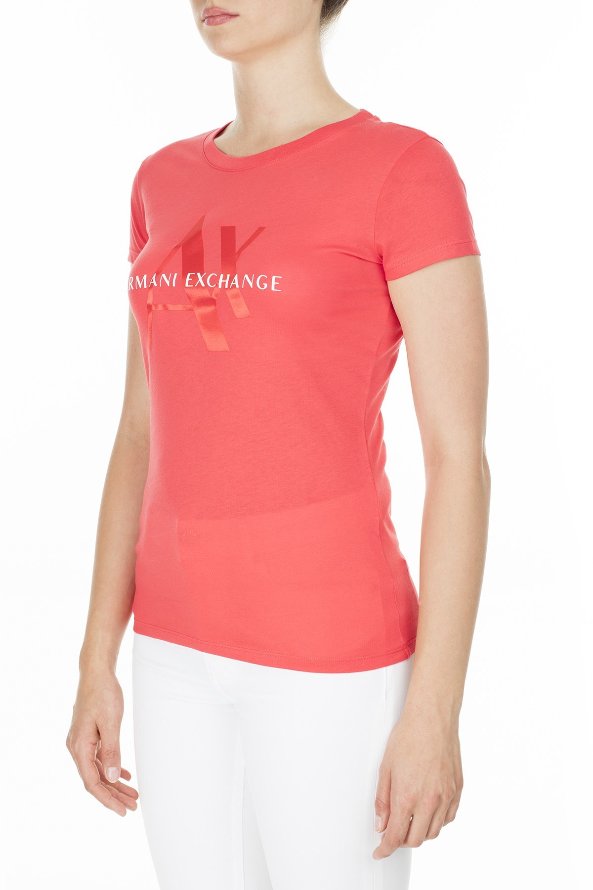 Armani Exchange Kadın T Shirt 3HYTAY YJ73Z 1476 MERCAN