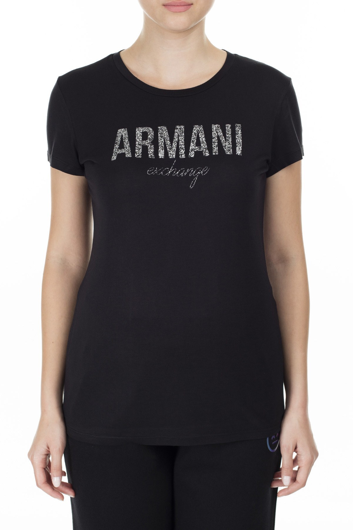 Armani Exchange Bayan T Shirt 8NYT98 Y9C8Z 1200 SİYAH