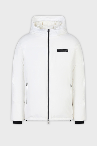 Armani Exchange Kapüşonlu Çift Yönlü Fermuarlı Regular Fit Erkek Mont 6RZB03 ZNICZ 1116 BEYAZ - 3
