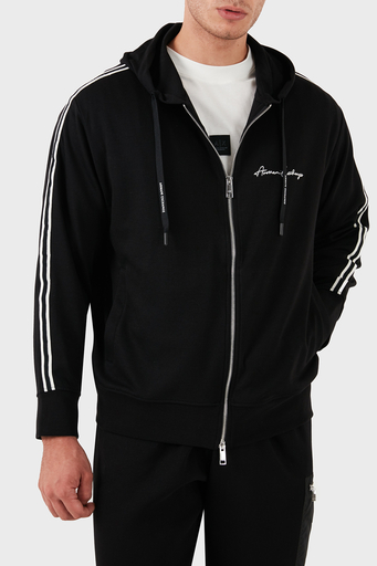 Armani Exchange Kapüşonlu Mikro Streç Erkek Sweat 8NZMSH Z9N1Z 1200 SİYAH - 3