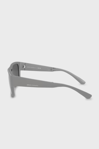 Armani Exchange Kare Aynalı Güneş Erkek Gözlük 0AX4141SU 81806G 56 Mat Gri-Gri Ayna Gümüş - 2