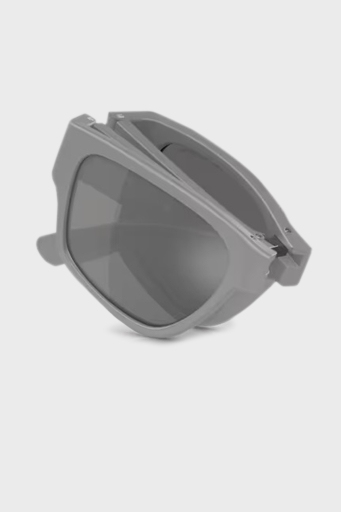 Armani Exchange Kare Aynalı Güneş Erkek Gözlük 0AX4141SU 81806G 56 Mat Gri-Gri Ayna Gümüş - 4