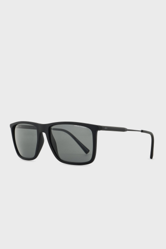 Armani Exchange Kare Erkek Gözlük 0AX4160S 807887 57 Mat Siyah-Koyu Gri - 4