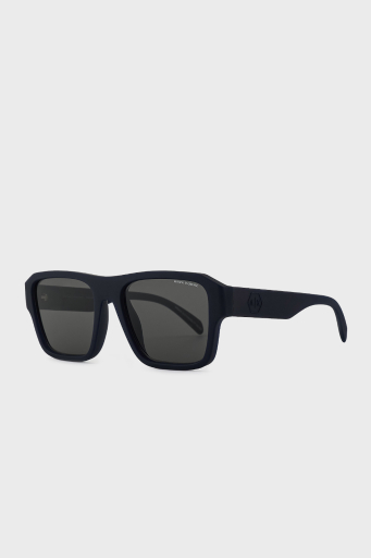 Armani Exchange Kare Güneş Erkek Gözlük 0AX4154SU 837187 56 Mat Opal Mavi-Gri - 4