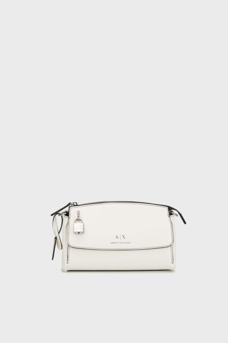 Armani Exchange Kilit Detaylı Ayarlanabilir Askılı Bayan Çanta XW000304 AF12040 F0003 BEYAZ - 1