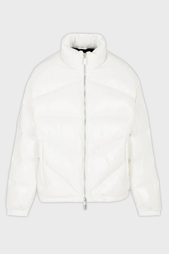 Armani Exchange Kuş Tüyü Dolgulu Regular Fit Şişme Erkek Mont 6RZBL3 ZN2RZ 1116 BEYAZ - 4