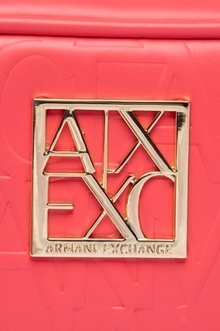 Armani Exchange - Armani Exchange Logo Baskılı Bayan Çanta 942733 CC793 23273 FUŞYA (1)