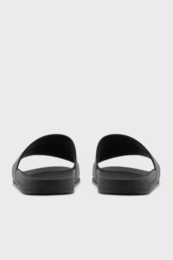 Armani Exchange Logo Baskılı Kaydırmaz Taban Erkek Terlik XUP017 XV795 00002 SİYAH - 5