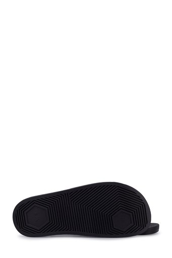 Armani Exchange Logo Baskılı Bayan Terlik XDP011 XV303 00002 SİYAH - 4