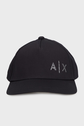 Armani Exchange Logolu % 100 Pamuk Erkek Şapka XM000282 AF12102 UB101 LACİVERT - 1