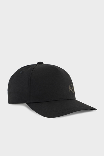 Armani Exchange Logolu % 100 Pamuk Erkek Şapka XM000282 AF12102 UC001 SİYAH - 1