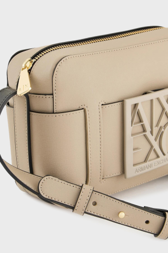 Armani Exchange Logolu Ayarlanabilir Askılı Bayan Çanta 942699 0A874 U1092 BORDO - 4