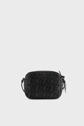 Armani Exchange Logolu Ayarlanabilir Omuz Askılı Bayan Çanta 949199 4F711 00020 SİYAH - 5