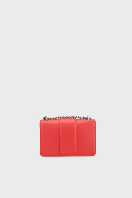 Armani Exchange Logolu Ayarlanabilir Zincir Askılı Bayan Çanta XW000071 AF12039 U4236 KIRMIZI - 2