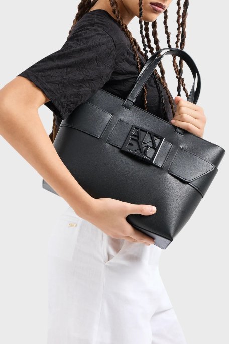 Armani Exchange Logolu Bayan Çanta 949138 0A874 00020 SİYAH - 2