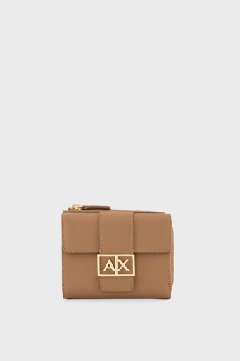 Armani Exchange Logolu Bayan Cüzdan 948570 4F786 14949 KAHVE - 1