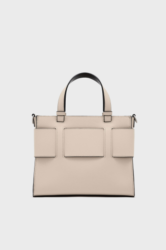 Armani Exchange Logolu Çıkarılabilir Askılı Bayan Çanta 942689 0A874 U1092 KREM - 5