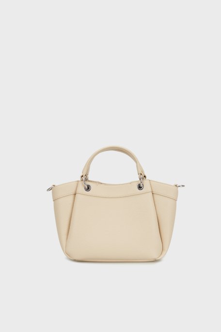 Armani Exchange Logolu Çıkarılabilir Askılı Bayan Çanta 942927 CC783 U1092 KREM - 6