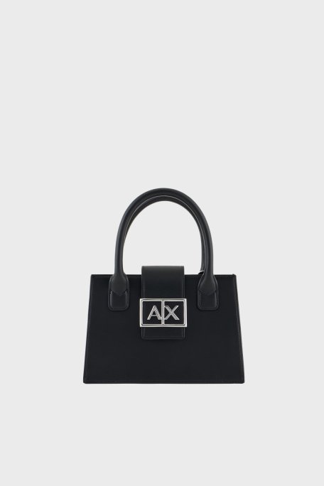 Armani Exchange Logolu Çıkarılabilir Askılı Bayan Çanta XW000306 AF12039 UC001 SİYAH - 1