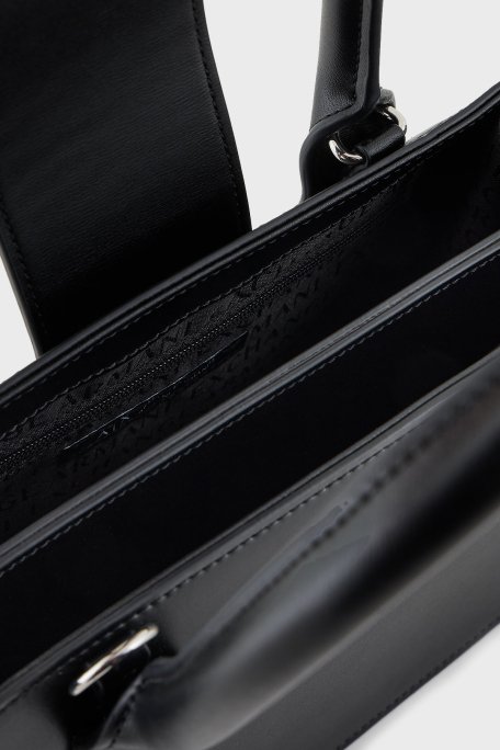 Armani Exchange Logolu Çıkarılabilir Askılı Bayan Çanta XW000306 AF12039 UC001 SİYAH - 6