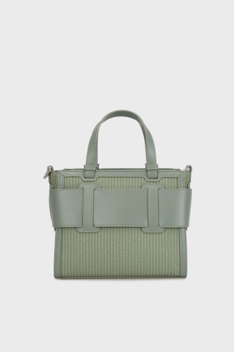 Armani Exchange Logolu Çıkarılabilir Askılı Bayan Çanta XW000392 AF13673 U7231 HAKİ - 6