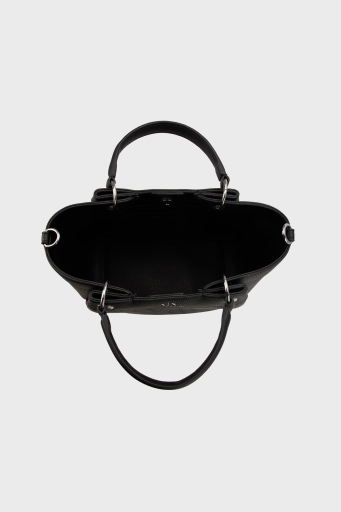 Armani Exchange Logolu Çıkarılabilir Askılı Bayan Çanta XW000393 AF13679 UC001 SİYAH - 4