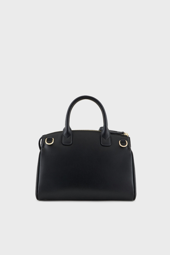 Armani Exchange Logolu Çıkarılabilir Askılı Bayan Çanta XW000395 AF12040 UC001 SİYAH - 18