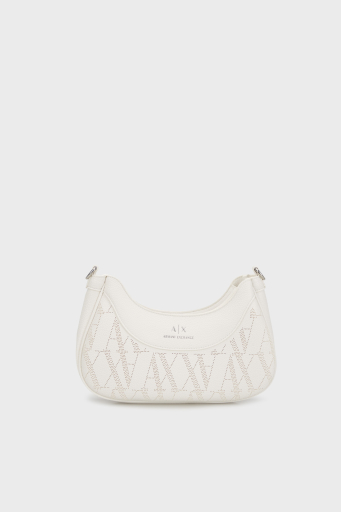 Armani Exchange Logolu Çıkarılabilir Askılı Bayan Çanta XW000925 AF13679 U0002 BEYAZ - 1