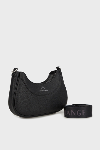 Armani Exchange Logolu Çıkarılabilir Askılı Bayan Çanta XW000925 AF13679 UC001 SİYAH - 3